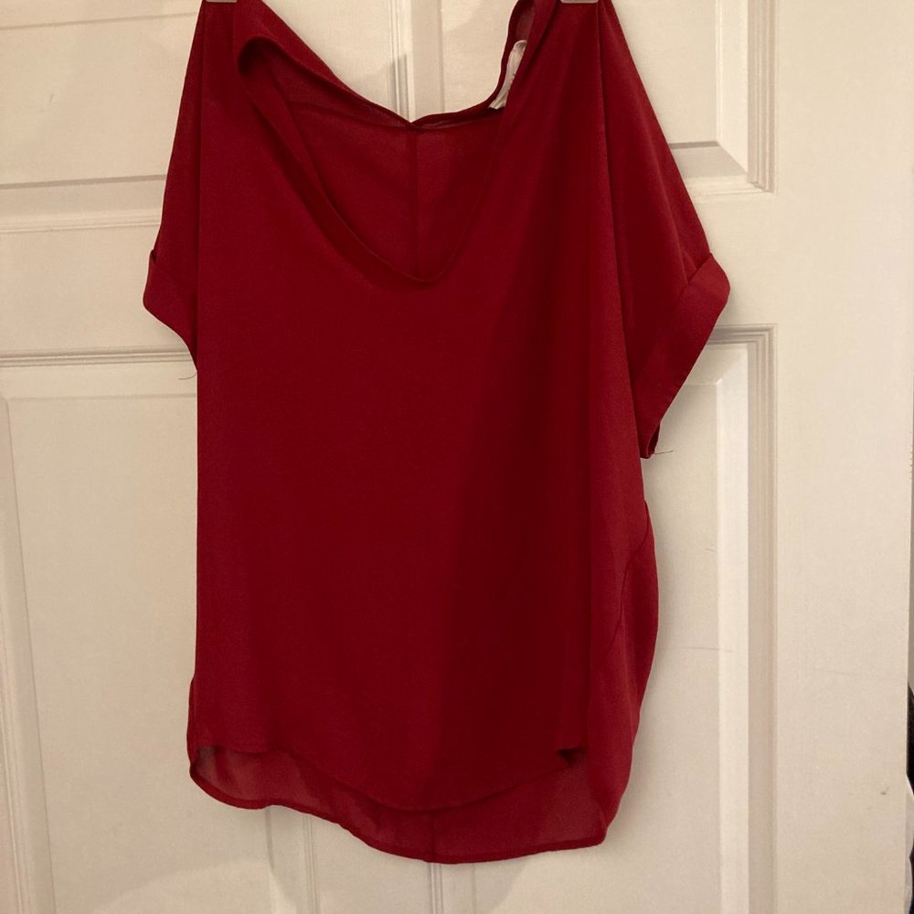 Red Blouse